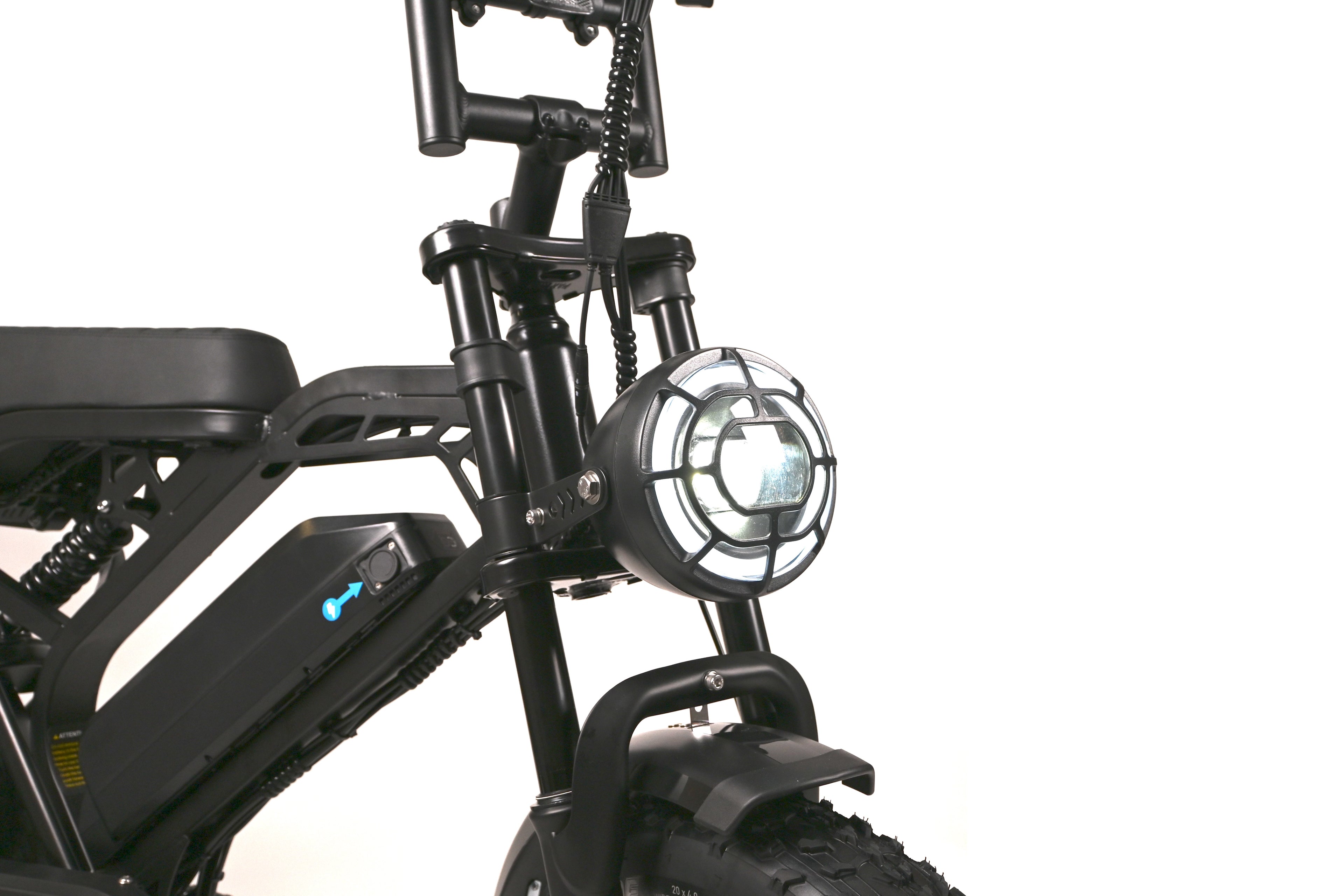 QMWHEEL V20 PRO 7.0 2025 - fatbike - black