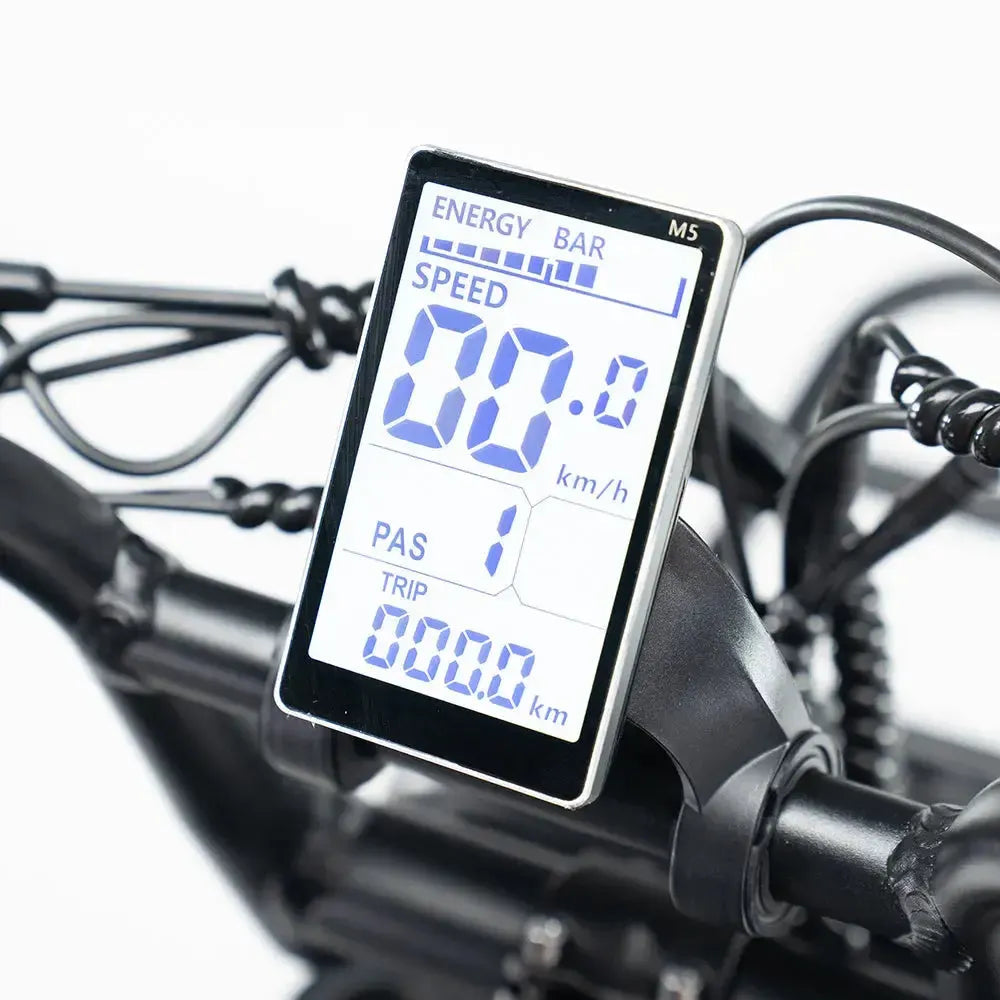 OUXI H9 - FATBIKE - ZWART - BACK TO SCHOOL DEAL