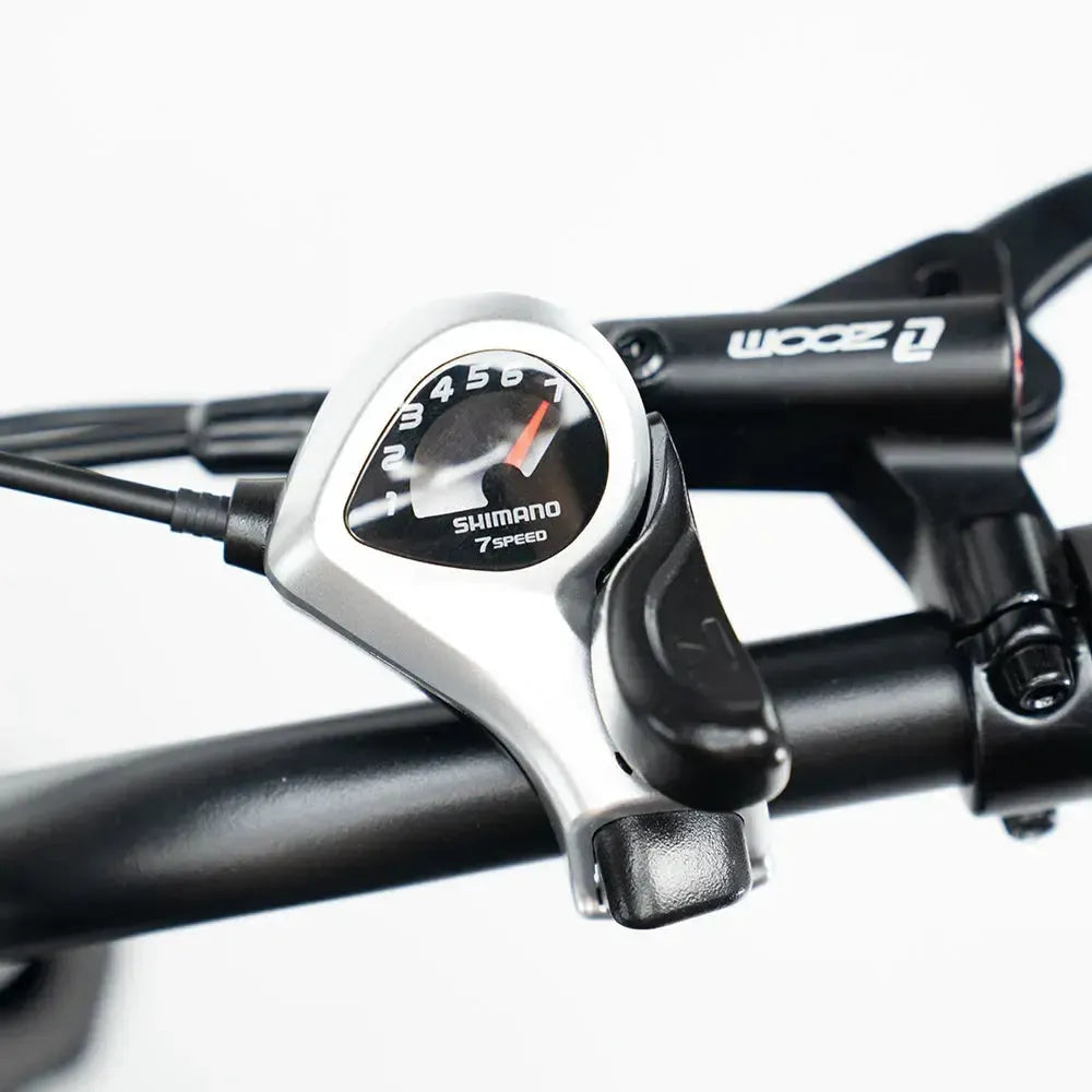 OUXI H9 - FATBIKE - ZWART - BACK TO SCHOOL DEAL