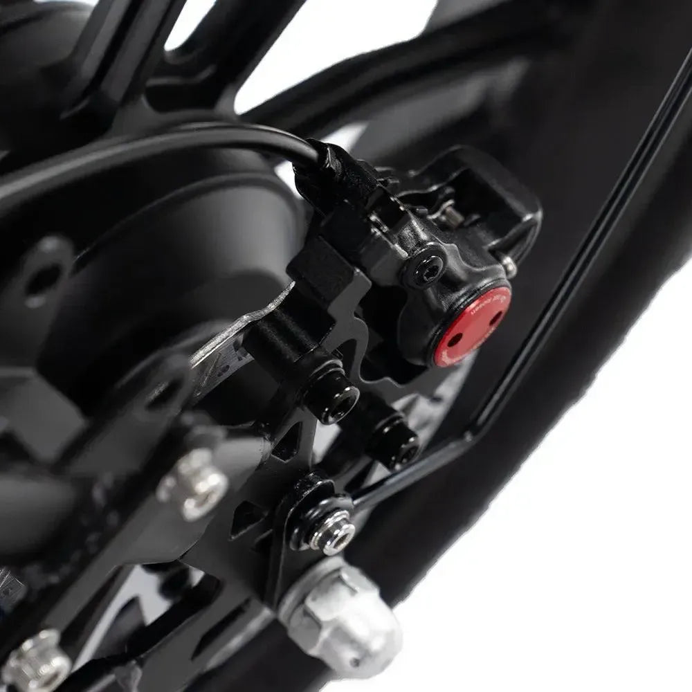 OUXI C80 6.0 2025 - FATBIKE - DUBELLE ACCU ZWART