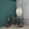 OUXI C80 6.0 2025 - FATBIKE - DUBELLE ACCU ZWART