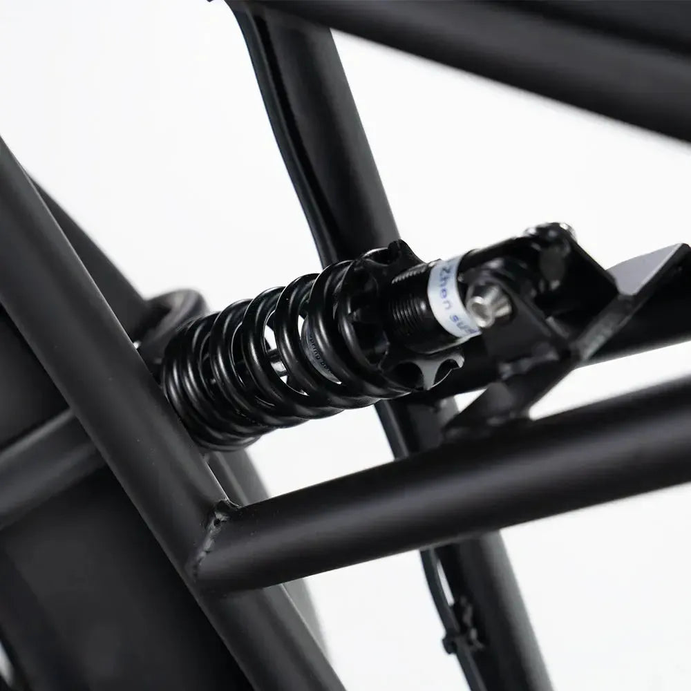 OUXI H9 - FATBIKE - ZWART - BACK TO SCHOOL DEAL