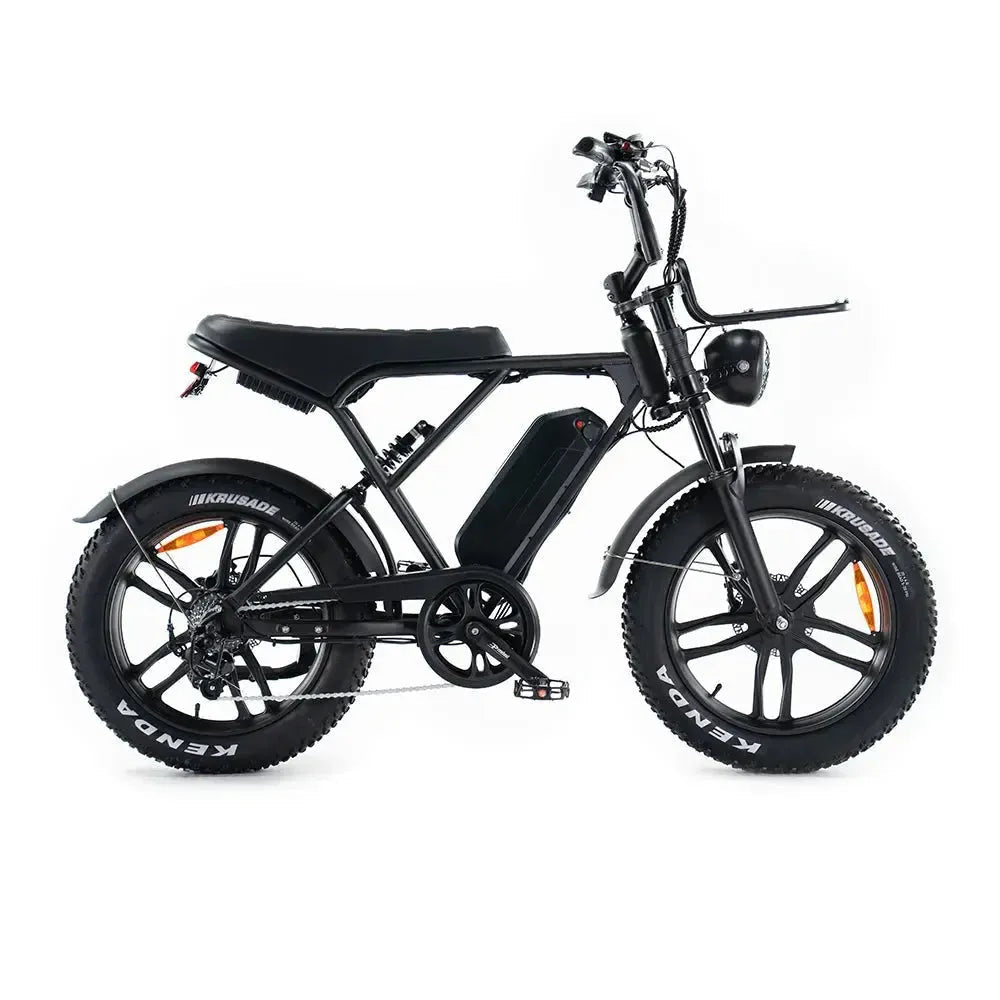 OUXI H9 - FATBIKE - ZWART - BACK TO SCHOOL DEAL