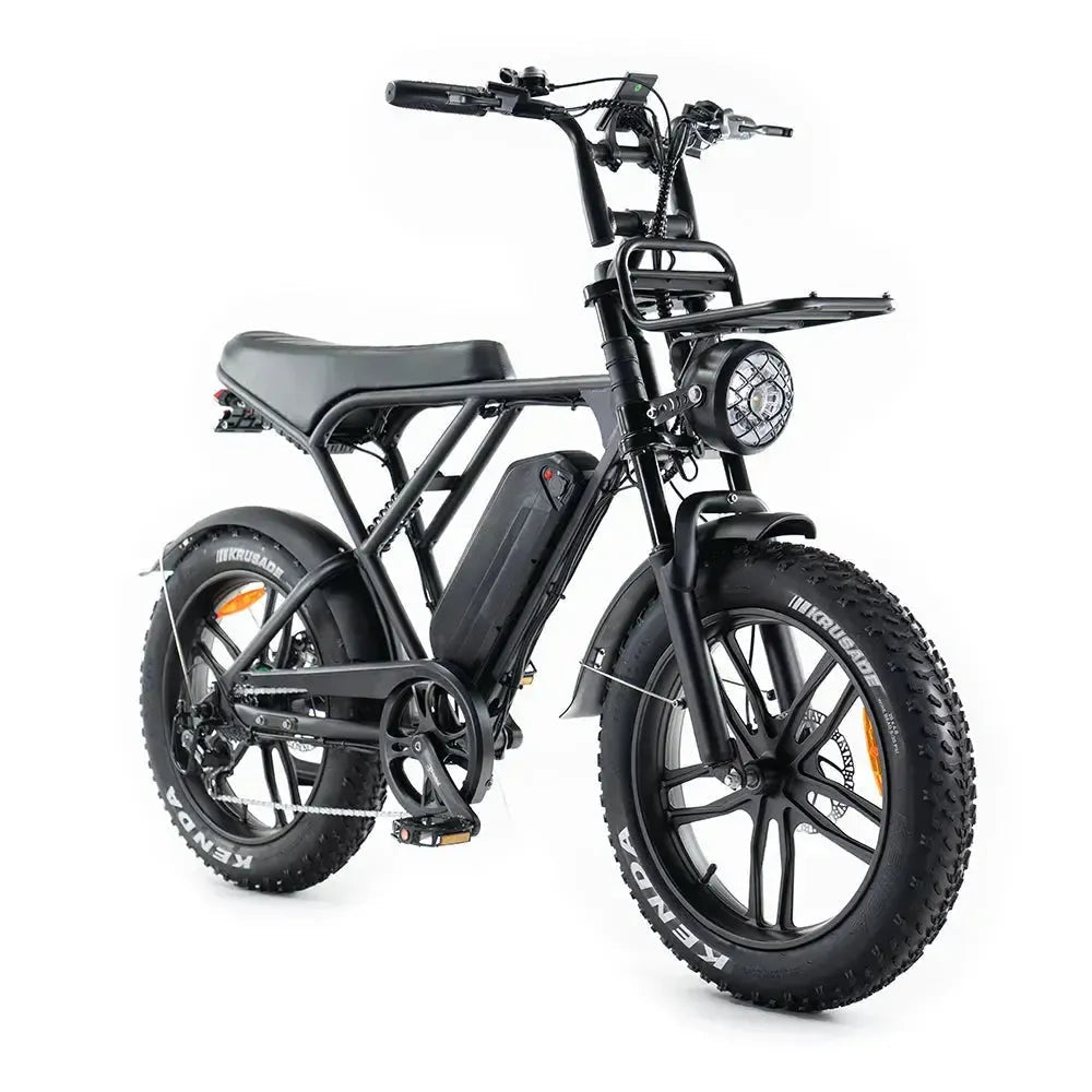 OUXI H9 - FATBIKE - ZWART - BACK TO SCHOOL DEAL