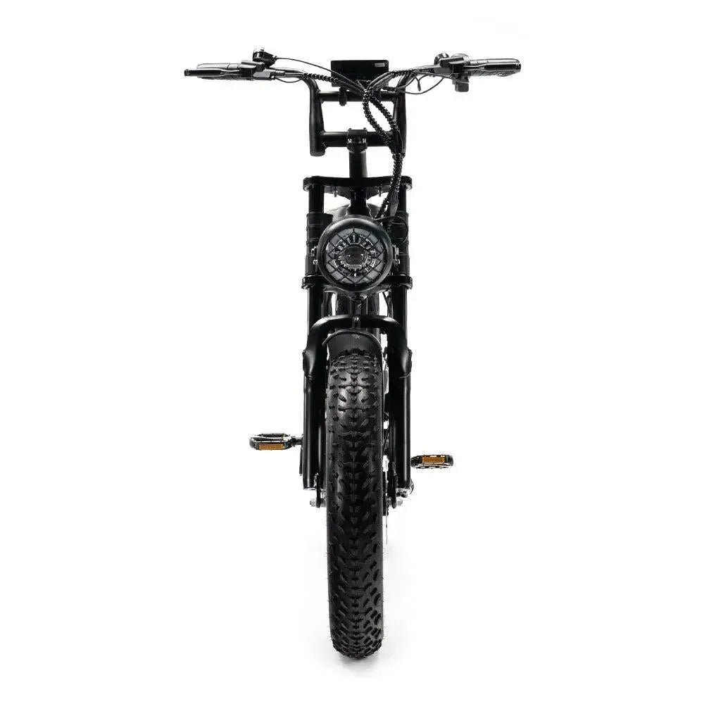 OUXI C80 6.0 2025 - FATBIKE - DUBELLE ACCU ZWART