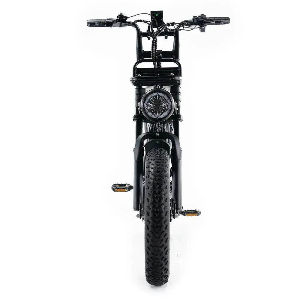 OUXI H9 - FATBIKE - ZWART - BACK TO SCHOOL DEAL