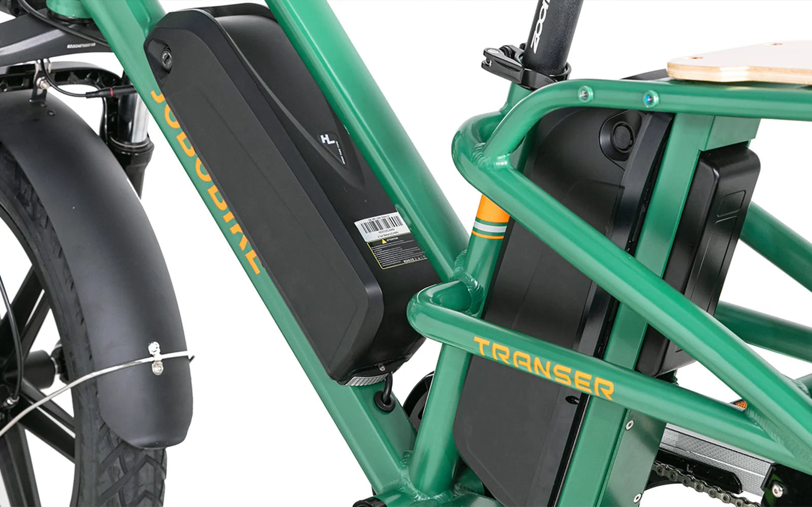 JOBOBIKE Transer - Longtail - Wit