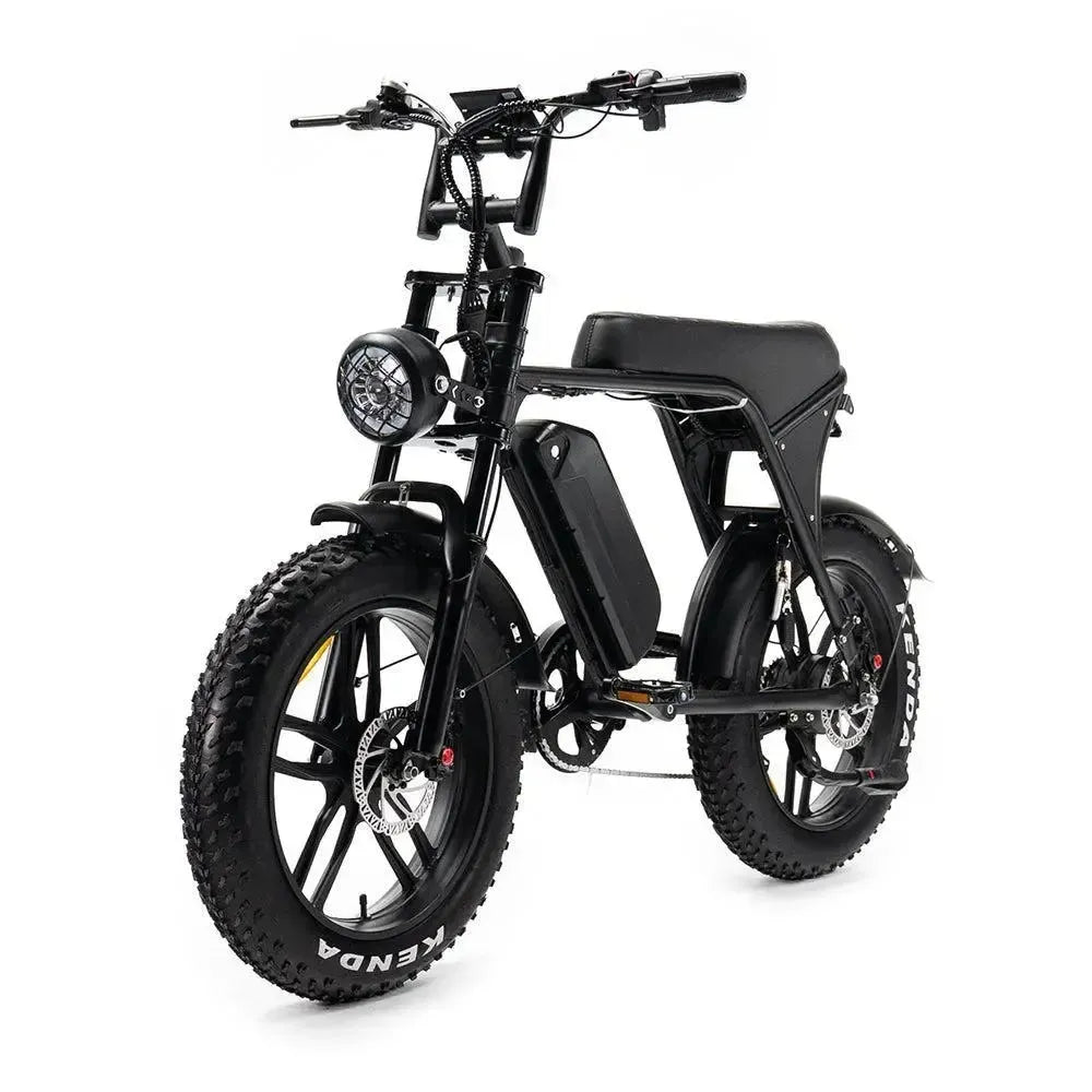 OUXI C80 6.0 2025 - FATBIKE - DUBELLE ACCU ZWART