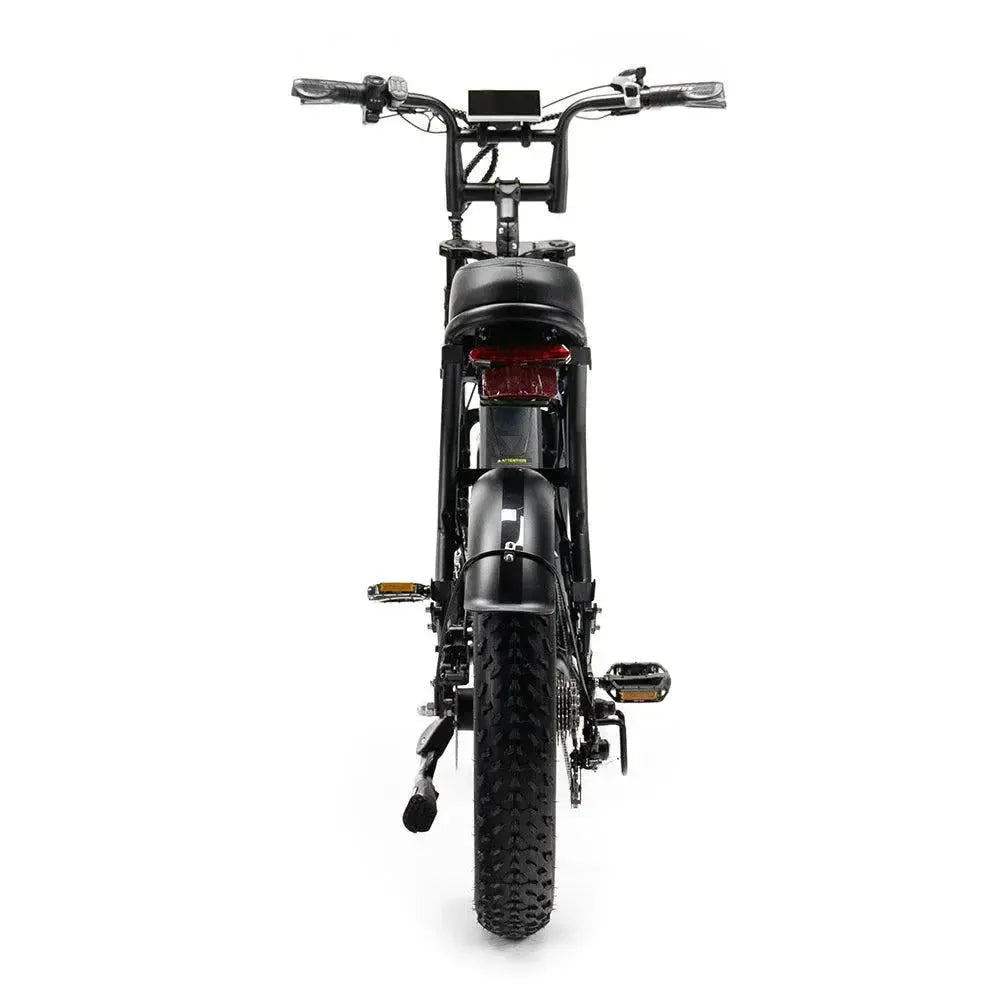 OUXI C80 6.0 2025 - FATBIKE - DUBELLE ACCU ZWART
