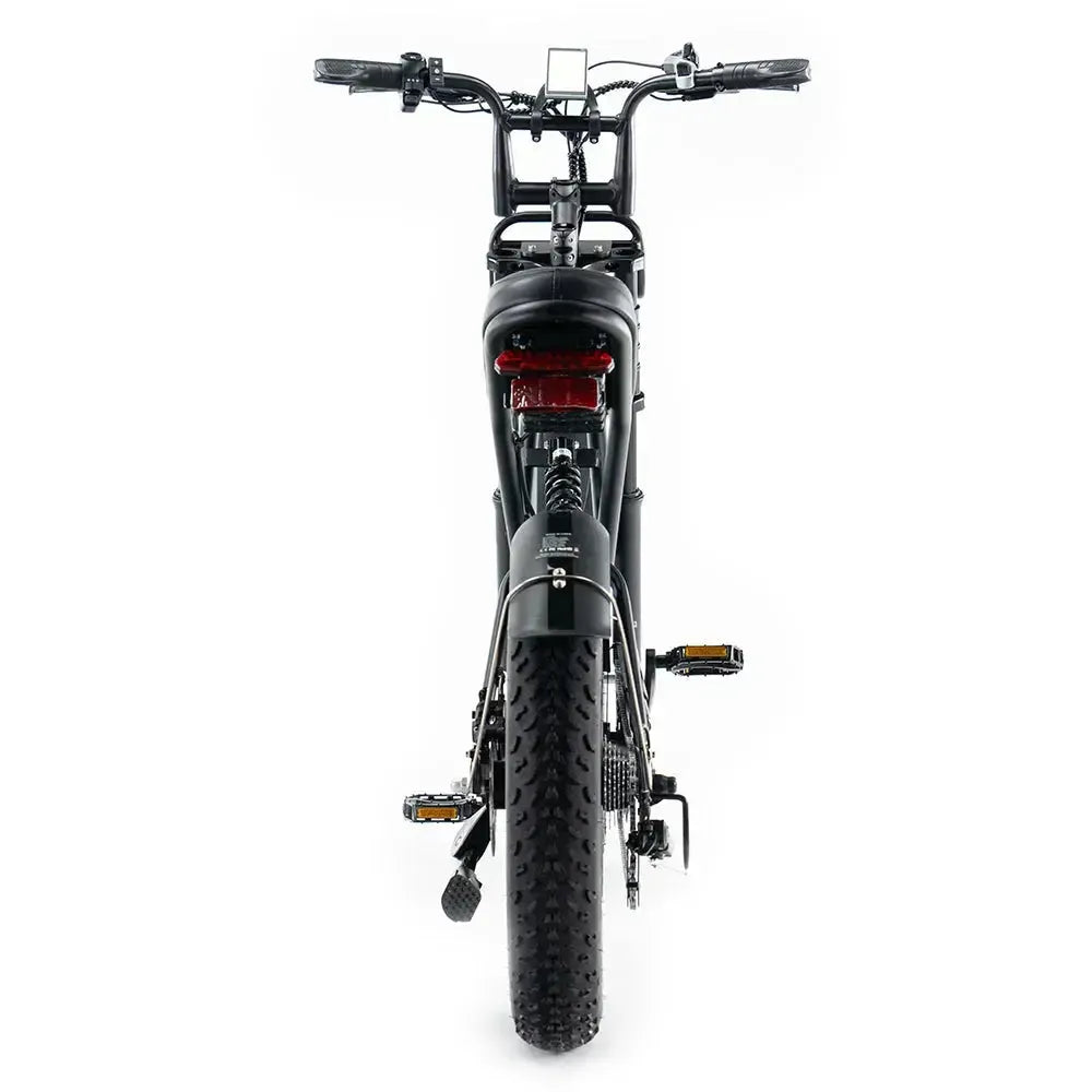 OUXI H9 - FATBIKE - ZWART - BACK TO SCHOOL DEAL