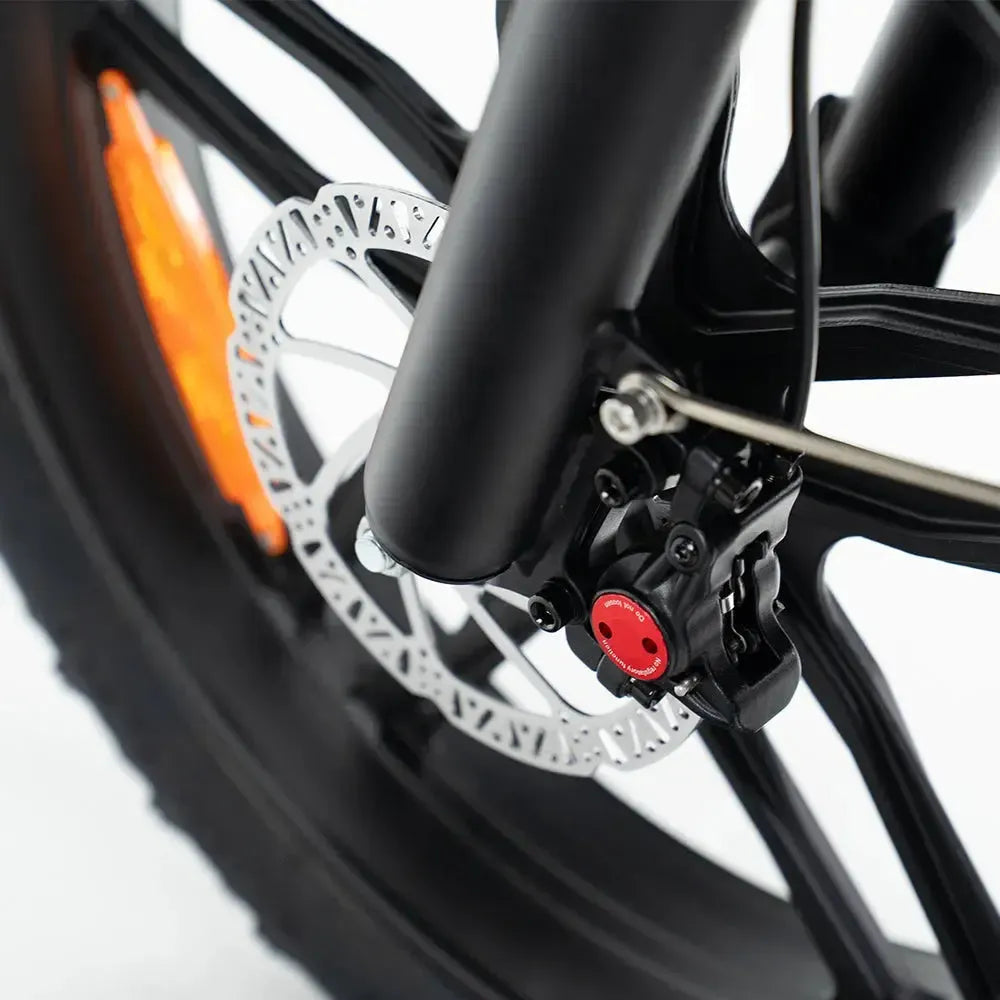 OUXI H9 - FATBIKE - ZWART - BACK TO SCHOOL DEAL