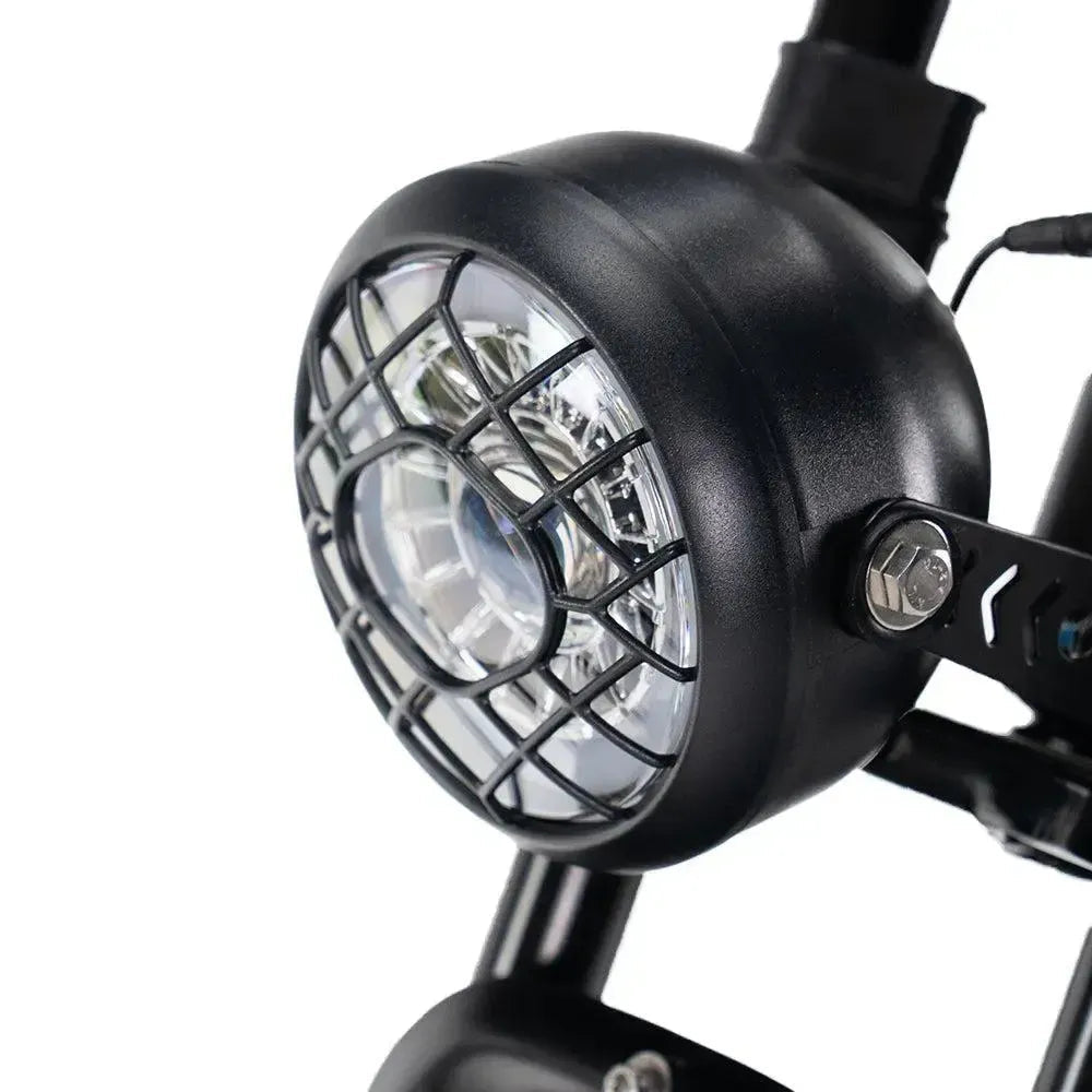 OUXI C80 6.0 2025 - FATBIKE - DUBELLE ACCU ZWART