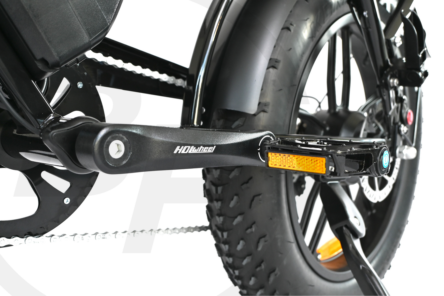 OUXI V8/C80 6.0 2025 - FATBIKE - ZWART