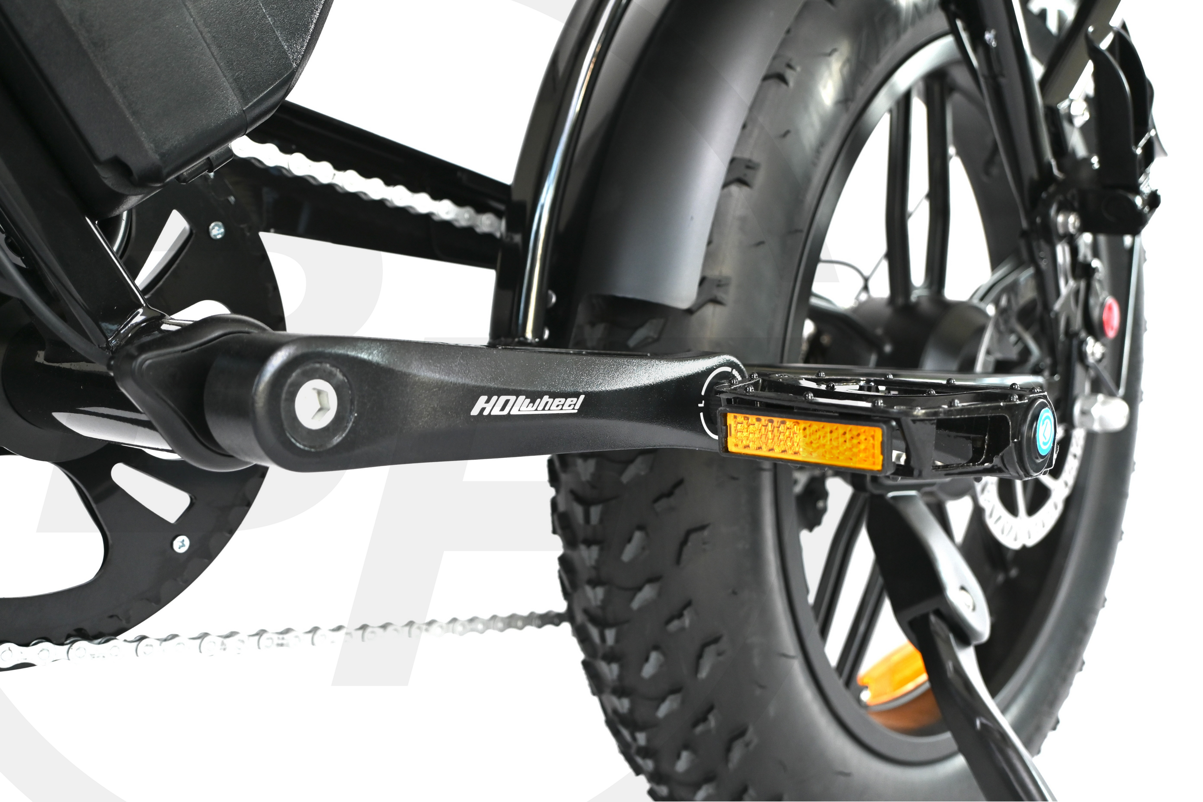 OUXI V8/C80 6.0 2025 - FATBIKE - ZWART
