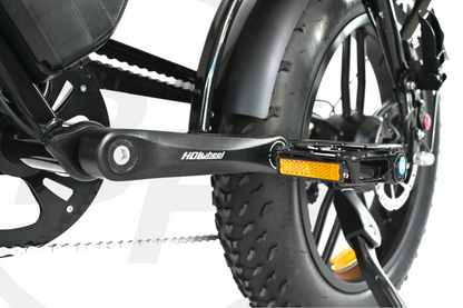OUXI V8/C80 6.0 2025 - FATBIKE - ZWART