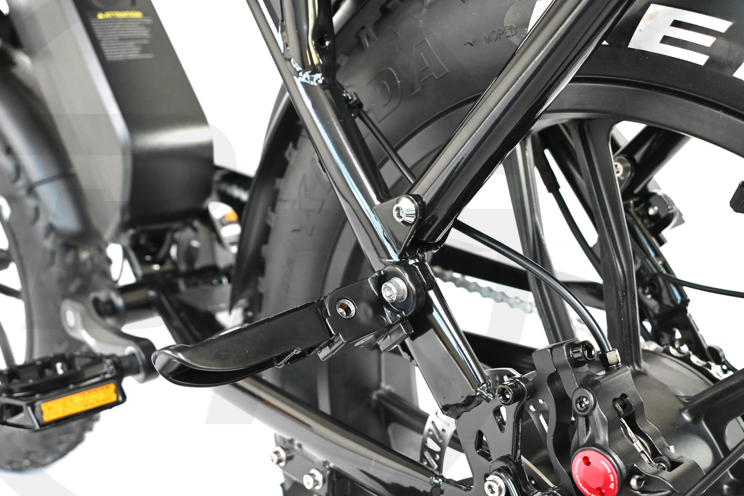OUXI V8/C80 6.0 2025 - FATBIKE - ZWART