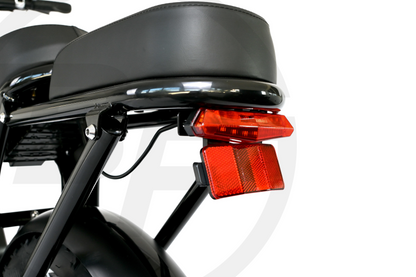 OUXI V8/C80 6.0 2025 - FATBIKE - ZWART