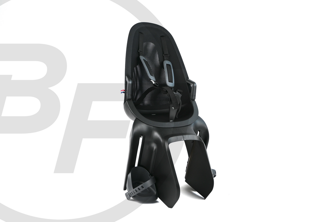 Qibbel - Kinderzitje - Achter - Zwart