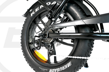 OUXI V8/C80 6.0 2025 - FATBIKE - ZWART