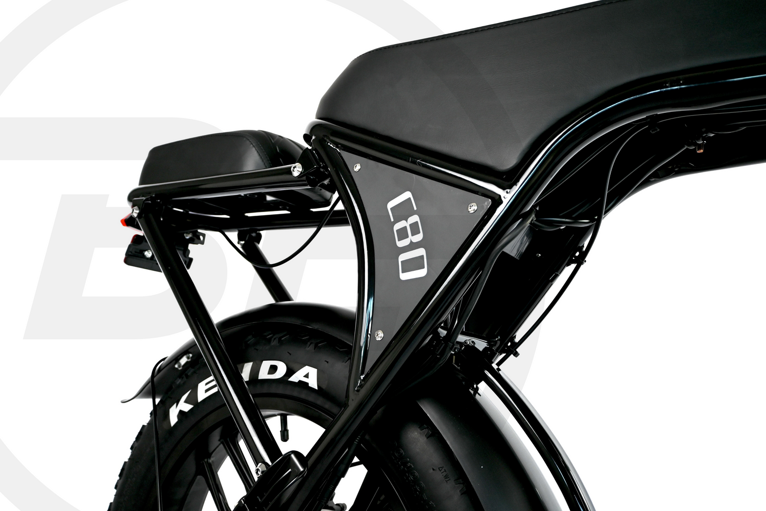 OUXI V8/C80 6.0 2025 - FATBIKE - ZWART