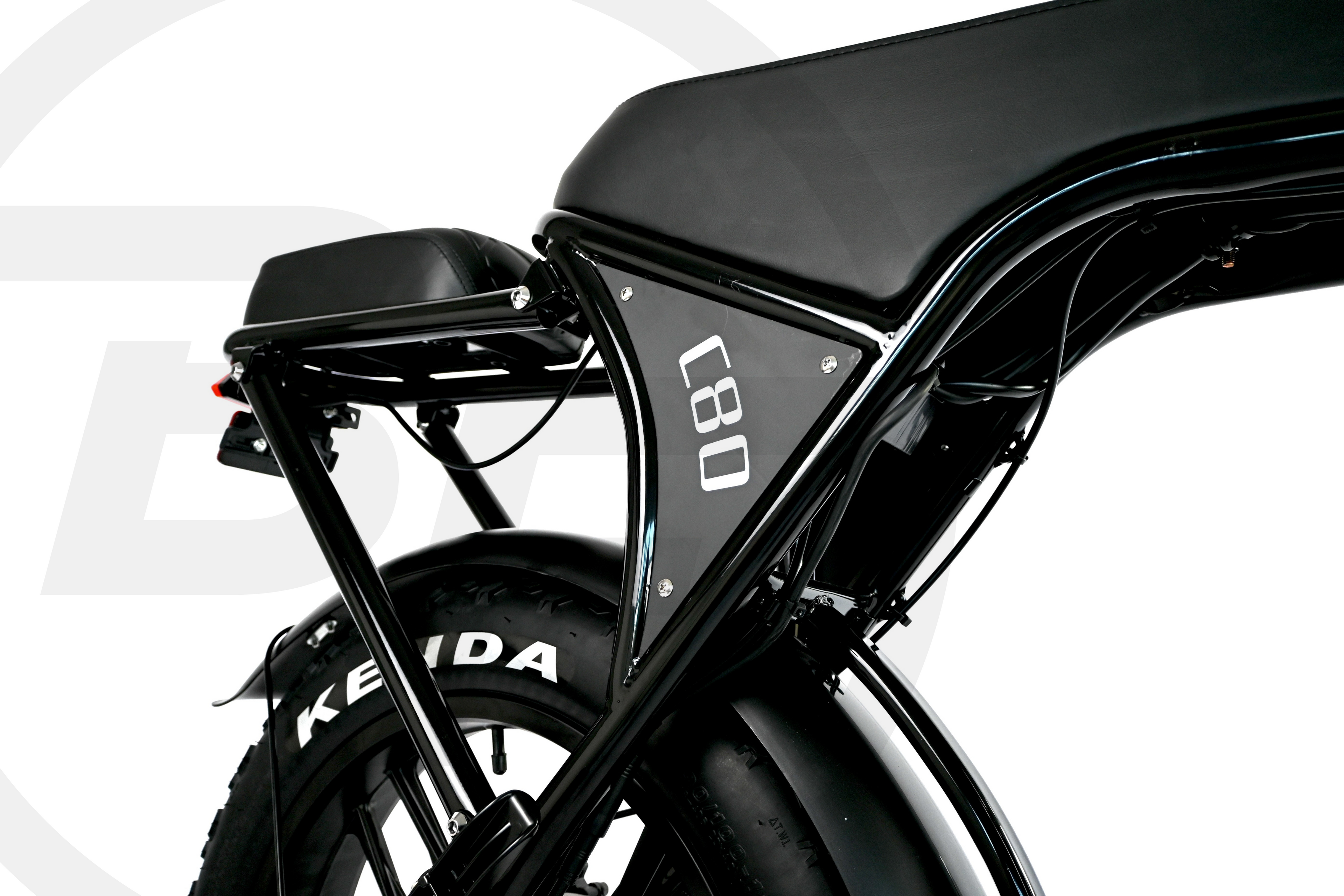 OUXI V8/C80 6.0 2025 - FATBIKE - ZWART