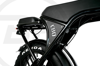 OUXI V8/C80 6.0 2025 - FATBIKE - ZWART