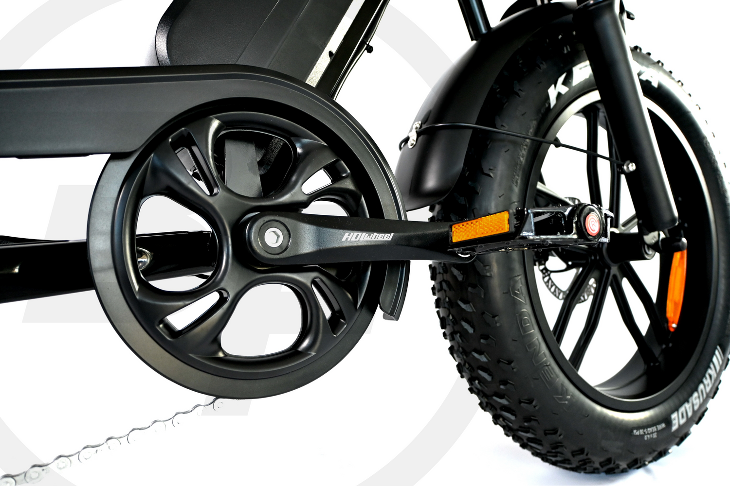 OUXI V8/C80 6.0 2025 - FATBIKE - ZWART