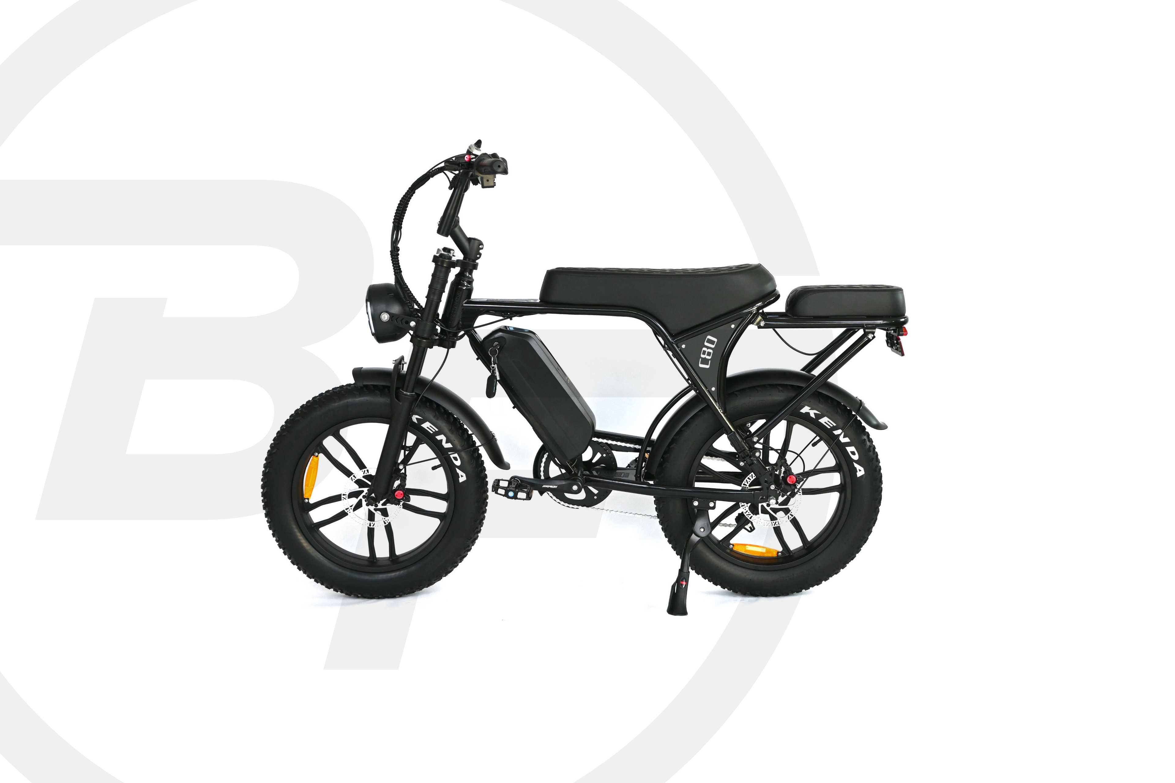 OUXI V8/C80 6.0 2025 - FATBIKE - ZWART