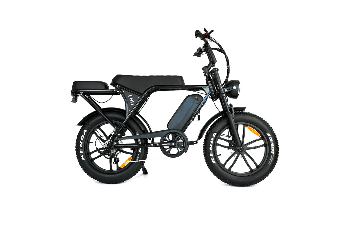 OUXI V8/C80 6.0 2025 - FATBIKE - ZWART