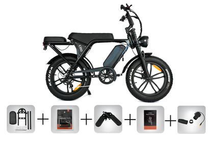OUXI C80 6.0 2025 - FATBIKE - ZWART HERFST DEAL