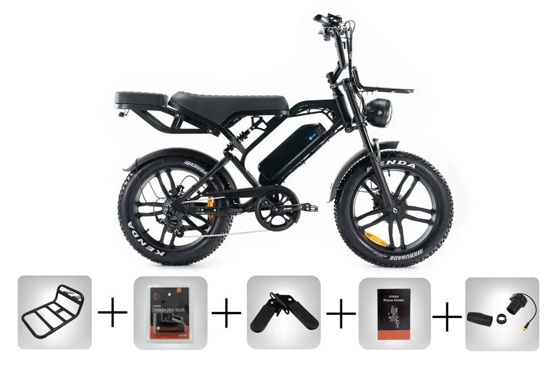 QMWHEEL V20 PRO 7.0 2025 - fatbike - black HERFST DEAL