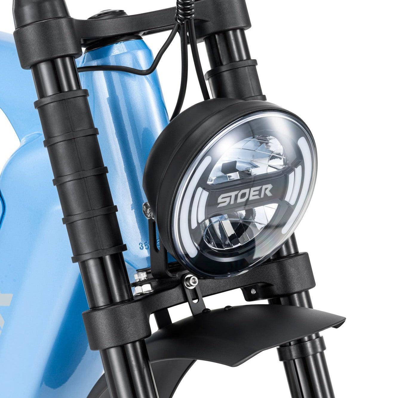 STOER Bikes Urban X - Fatbike - Sky Blauw