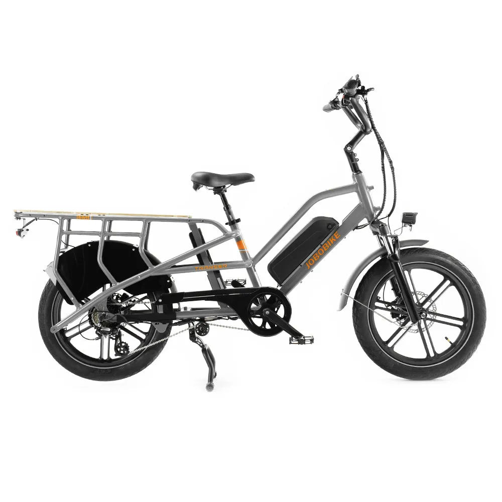 JOBOBIKE Transer - Longtail - Zilver Grijs