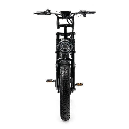 OUXI C80 6.0 2025 - FATBIKE - DUBELLE ACCU ZWART