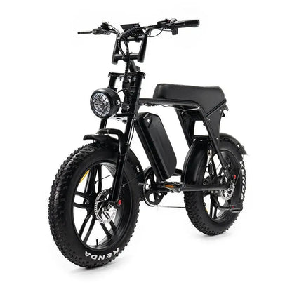 OUXI C80 6.0 2025 - FATBIKE - DUBELLE ACCU ZWART