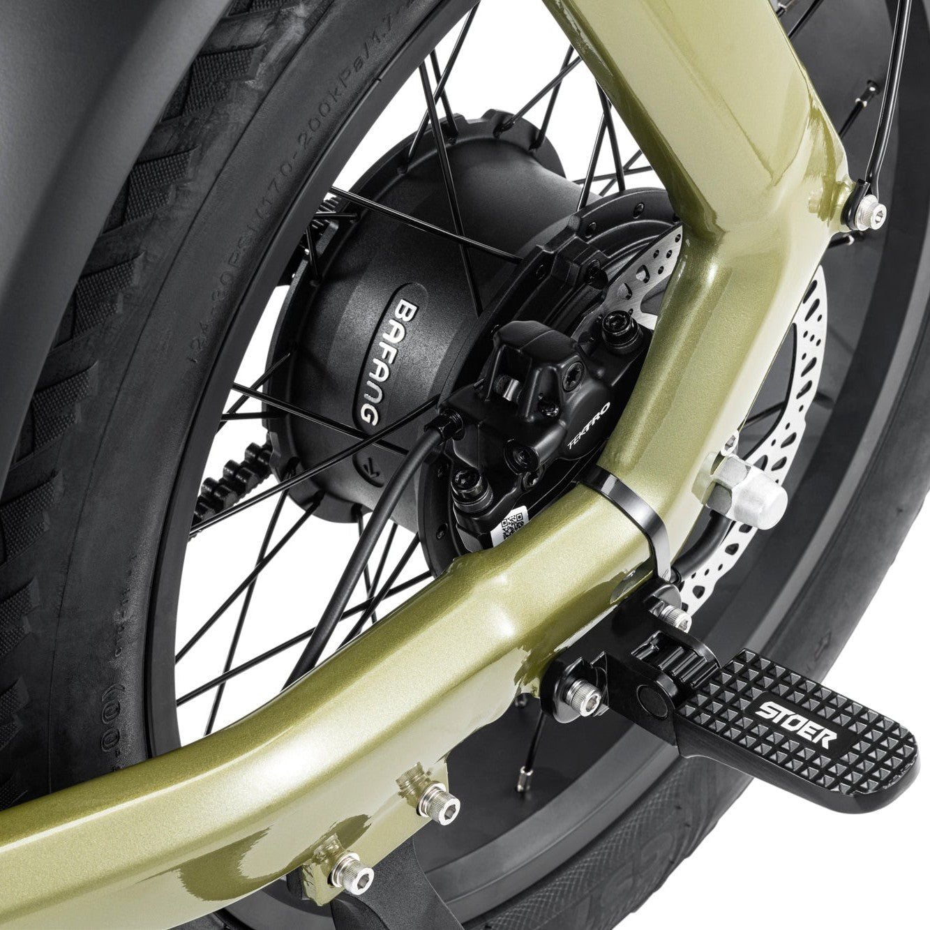 STOER Bikes Urban X - Fatbike - Groen