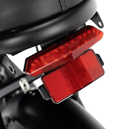 OUXI C80 6.0 2025 - FATBIKE - DUBELLE ACCU ZWART